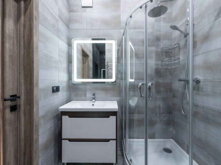 Salle de bains en marbre