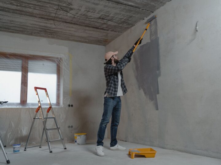 Peinture d’un appartement haussmannien